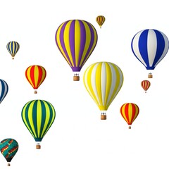 hot air balloons