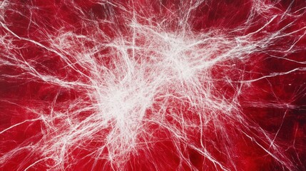 A 4K photo of high-intensity noise effect background with flashing red and white static, creating a sense of chaos and urgency.