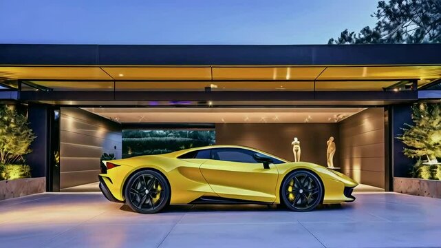 luxury sport car