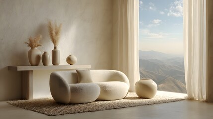  soft minimal living room