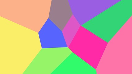 Abstract geometric art with pastel color palette