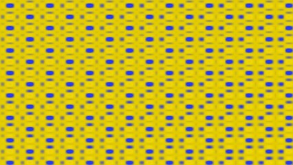 Abstract yellow and blue repeating geometric pattern