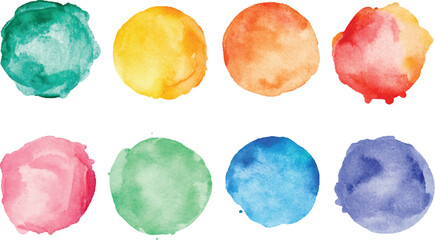Black set paint, ink brush, brush strokes, brushes, lines, frames, Color stains in watercolor. Pink, blue, yellow, red. Pastel colors brush strock.