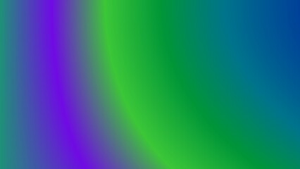 Vibrant gradient backdrop with purple, green, and blue hues, smoothly blending into each other