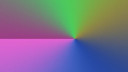 Fototapeta premium Abstract gradient artwork with vibrant hues radiating from a central point, creating a visually striking effect