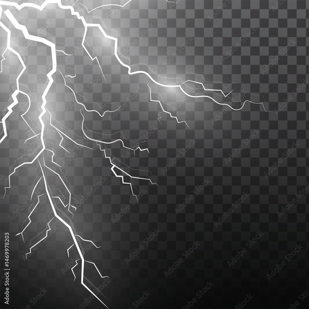 Aufkleber light white isolated vector lightning png. magic light abstract lines. realistic natural lightning e