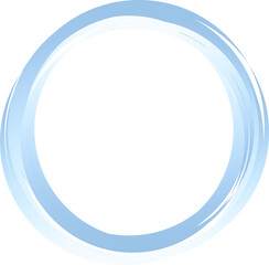 abstract circle round frame border