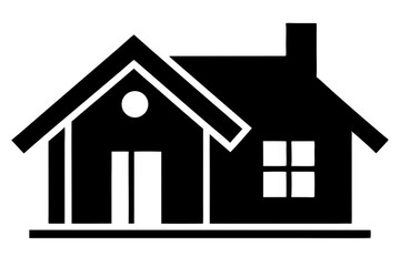 house icon isolated on white