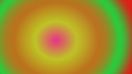 Concentric circles of vibrant, gradient hues (24)