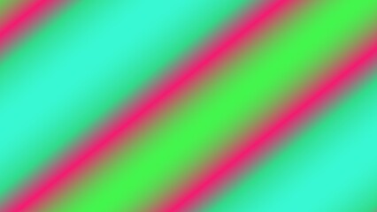 Diagonal gradient pattern with vibrant pink, green, and cyan hues