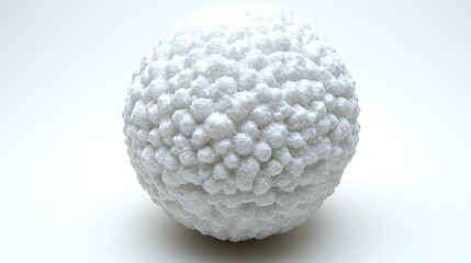 Sphere with textured surface