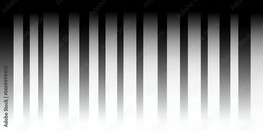 Poster abstract grayscale vertical stripes background design featuring a gradient fade from dark to lighta 
