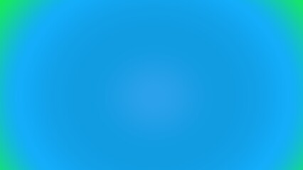 Vibrant blue gradient background with subtle green edges
