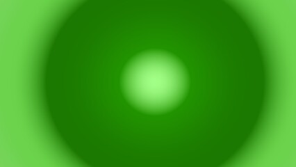 Concentric green circles with a bright center