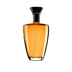  Amber glass dropper bottle with black cap png