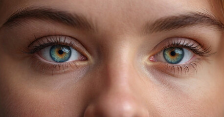 Naklejka premium close up of eye
