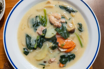 具だくさんのクリームシチュー