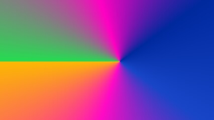 Vibrant gradient radiating from central point, showcasing a spectrum of colors (5)