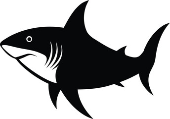 cool shark vector art and illustration
