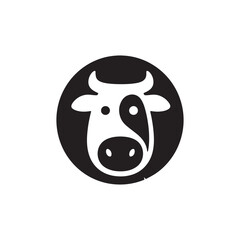 cow with milk
