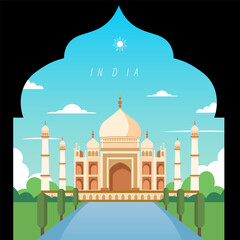 Indian independence day background