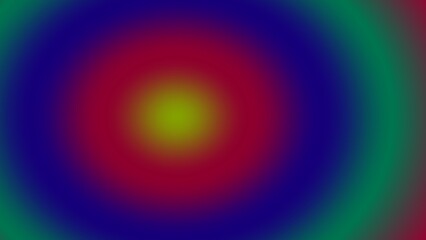 Concentric circles of vibrant, blurry hues (6)