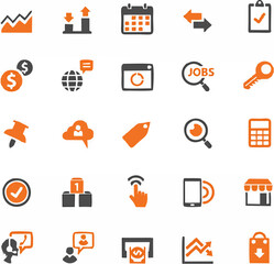 Business icon set.eps