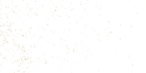 Abstract gold Foil splatter glitter and confetti Golden stroke on transparent background. zigzag ,ribbon,