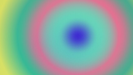 Abstract concentric circles in pastel shades, blurred for a soft, dreamy effect