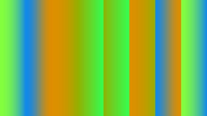 Vertical gradient stripes in blue, green, and orange hues