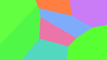 Abstract geometric art with vibrant pastel hues and irregular shapes