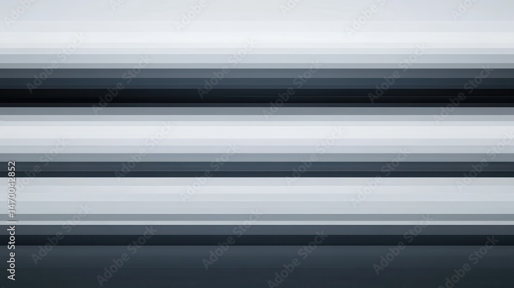 Poster abstract gray horizontal lines creating minimalist pattern