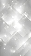 Fototapeta premium Radiant abstract geometric elements with layered metallic shine and depth creating a sleek and sophisticated design for business corporate or professional presentations