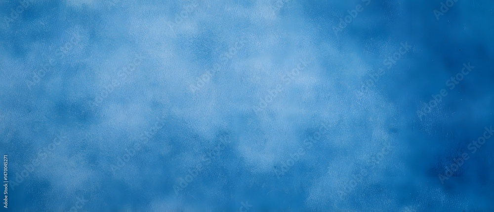 Poster a serene and contemplative blue abstract background with a hazy atmospheric texture creating a sense