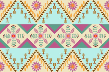 Ikat rug ethnic art seamless pattern traditional and modern style wallpaper, set, geometric, oriental, fabric, clothing, print, ornament, Aztec geometric, furniture