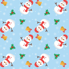 christmas seamless pattern