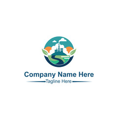 Earth Pollution Logo