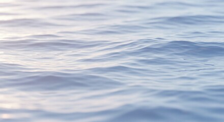 Obraz premium Serene Calm Water Surface Texture Gentle Ripples and Light Reflections