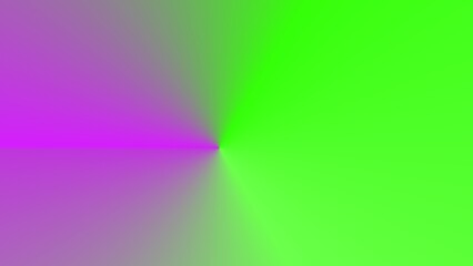 Abstract gradient artwork with vibrant purple and lime green hues radiating from a central point (1)