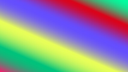 Diagonal gradient of vibrant, saturated colors (3)