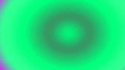 Abstract radial gradient in vibrant green and purple hues.  A soft, blurry circular design