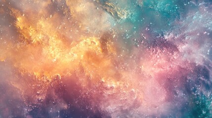 Abstract cosmic nebula