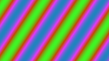 Vibrant diagonal stripes of gradient colors