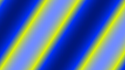 Diagonal gradient stripes in vibrant blue and yellow