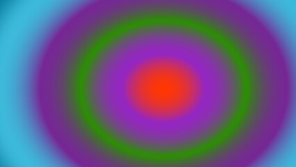 Concentric circles of vibrant, gradient hues (16)