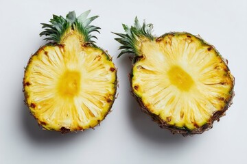 Pineapple Half Cut Fruit