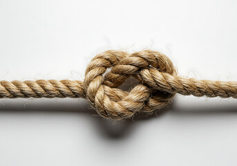 Rope on a wooden background