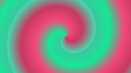 Abstract swirling pattern in pink and teal hues