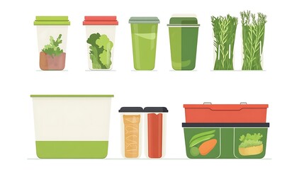 Healthy Meal Prep Containers. (1)