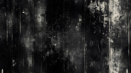 Fototapeta premium Intricate, textured dark surface with aged marks.